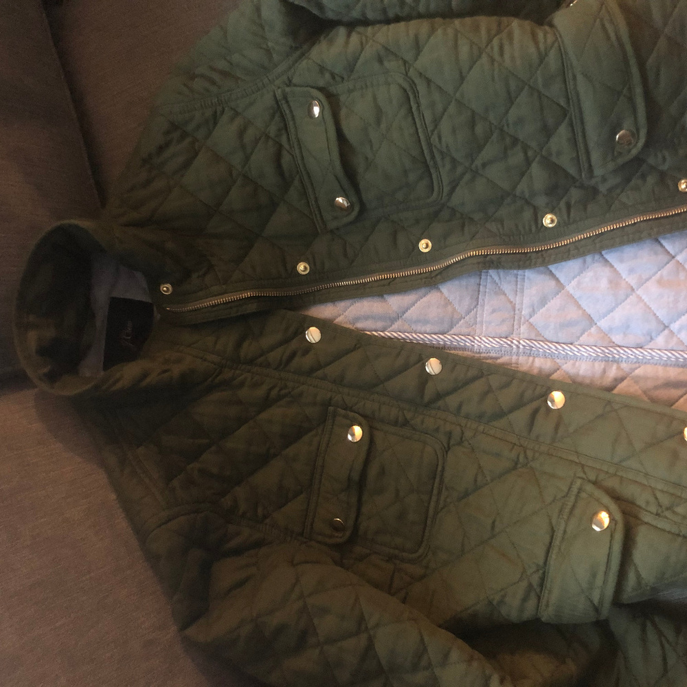 JCrew Quited Jacket- Women's Medium